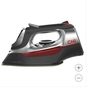 NEW! CHI Electronic Clothing Iron with Retractable Cord